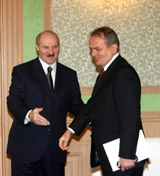 Alekszandr Lukasenk s Thrmer Gyula