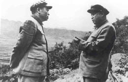  Peng Dehuai s Kim Il Sung 1950-ben